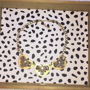J Crew Gold Statement Necklace